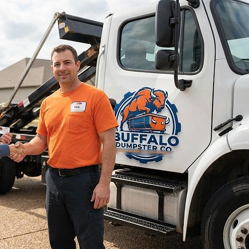Buffalo Dumpster Co. delivers on your schedule